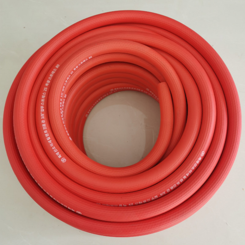 PVC højtryksgul gasslange